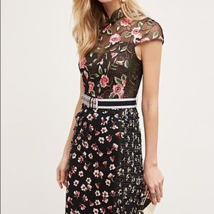 Anthropologie Beguile by Byron Alpine Rose Dress